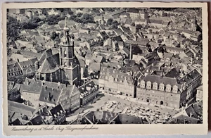 AK Naumburg an der Saale -Original Fliegeraufnahme - nicht gelaufen - Bild 1 von 2