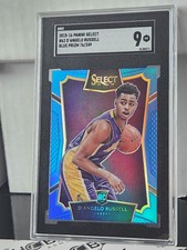 2015-16 Panini Select D’Angelo Russell /249 Blue Prizm RC #62 SGC 9