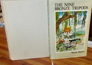 Trípodes de bronce The Nine ~ Norma Martyn. 1er 1977 HbDj Spotless sin leer en MELB - Imagen 1 de 12