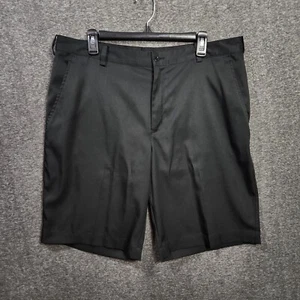 Nike Fit Dry Golf Shorts Men's Size 36 Meas 37x10.5 Chino Black - Picture 1 of 12
