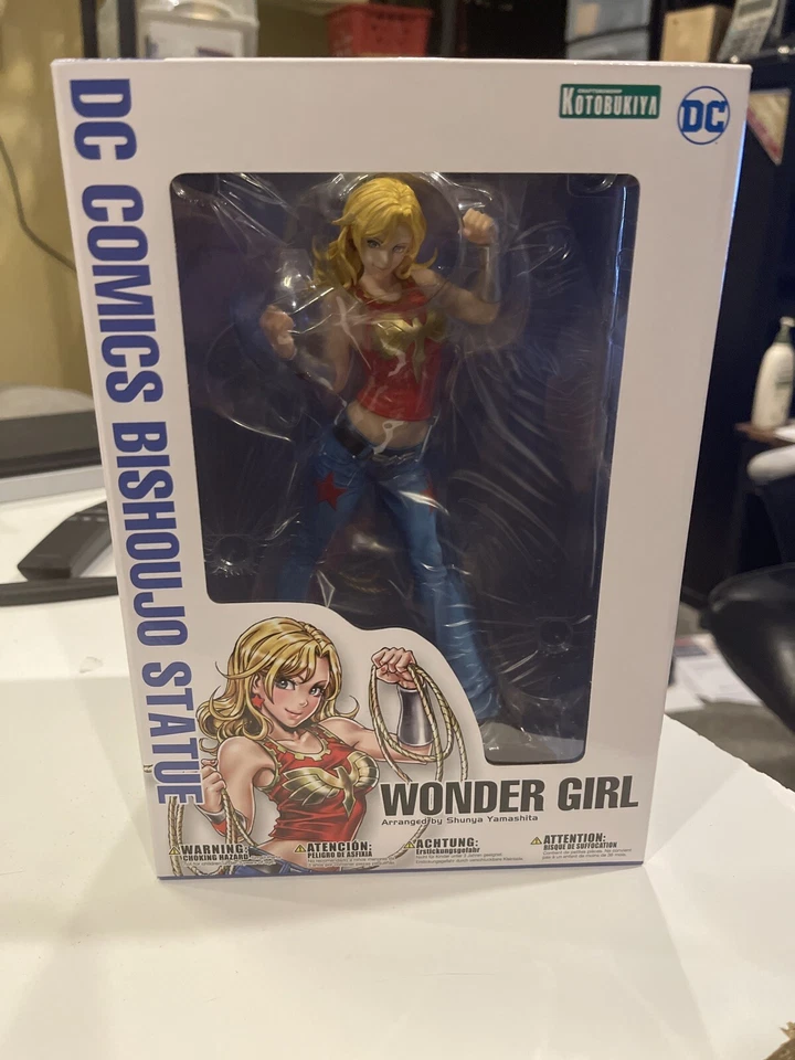 Estatua Bishoujo Chica Maravilla Kotobukiya DC Comics Foto 1 de 1