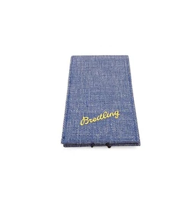 Original Breitling Uhrenarmband Eco Etui Reiseetui / Geldbörse - Leder & Denim - Bild 1 von 10