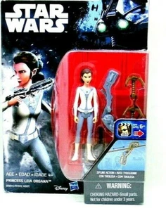 STAR WARS, PRINCESS LEIA ORGANA, REBELS WITH ACCESSORIES, HASBRO, NEW - Picture 1 of 11
