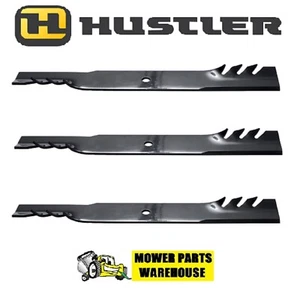 3 GENUINE OEM HUSTLER 60" GATOR MOWER BLADES 794230 SUPER Z X-ONE HD RAPTOR SD - Picture 1 of 1
