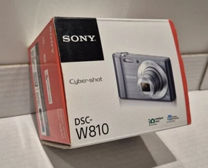 CÁMARA DIGITAL SONY CYBER-SHOT DSC-W810 20.1MP - COMPLETA - COMO NUEVA - Imagen 1 de 9