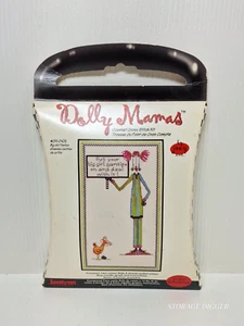 VTG NEW 2005 Janlynn Dolly Mamas Counted Cross Stitch "Big Girl Panties" Kit - Picture 1 of 9