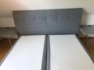 boxspringbett 180x200, SCHNÄPPCHEN, Inkl. 2 Nachtischablagen, nur Abholung - Bild 1 von 4