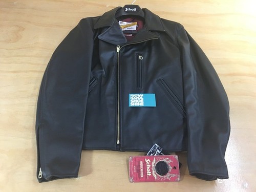 2013 SCHOTT NYC x SUPREME PERFECTO GIACCA PELLE MOTO SCATOLA NERA LOGO M