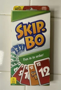 Mattel Games - Skip-Bo [New ] Card Game, Table Top Game, Toy - Picture 1 of 4