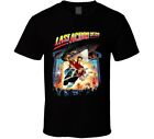 Last Action Hero Arnold Schwarzenegger Retro Action Movie T Shirt