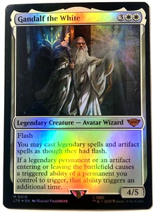 MTG Gandalf the White FOIL Universes Beyond: The Lord of the Rings 0019 NM - Picture 1 of 6