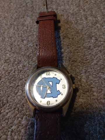Vintage Nc Tarheels Watch Cover