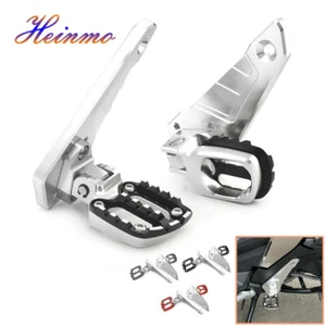 Für Honda X-ADV 750 2021 2022 Klappbare Fußrasten hinten Pedale Fußstütze Chrom - Picture 1 of 8