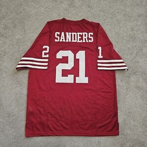 San Francisco 49ers 1994 Deion Sanders #21 Home Jersey Size 2XL