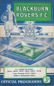 BLACKBURN ROVERS V WOLVERHAMPTON WANDERERS ~ 2 DE SEPTIEMBRE DE 1961 - Imagen 1 de 1