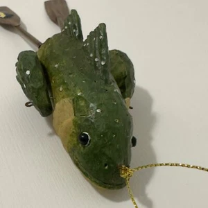 Vintage Fisch mit Rudern Weihnachtsschmuck - Bild 1 von 11