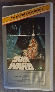 Star Wars: A New Hope (fullscreen) 1987 edition - VHS PAL - combined P&P - Picture 1 of 5