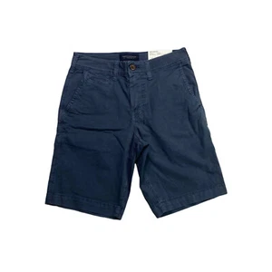 American Eagle Shorts Mens Size 26 Next Level Flex Classic Fit Navy Blue Chino - Picture 1 of 10