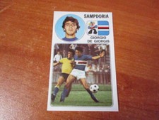 PANINI 1976-77 GIORGIO DE GIORGIS FOOTBALLER FIGURE - SAMPDORIA NO.268 original