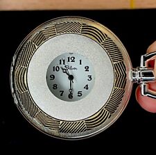 SILVER PLATED POCKET WATCH - Atlas Heritage Silver Model for spares and repairs