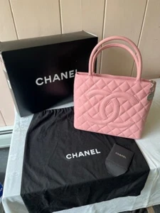 Chanel Caviar Quilted Grand Shopping Tote A01804 (pink) - Picture 1 of 15