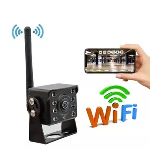 WiFi Wireless Auto LKW Wohnmobil Anhänger Rückansicht Rückfahrkamera CCTV für iOS Android - Bild 1 von 12