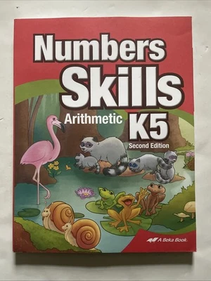 Abeka K5 Numbers Skills Student Workbook Clean Pages - Image 1 of 4