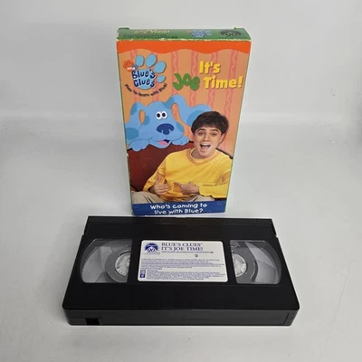 Blues Clues - Its Joe Time (VHS, 2002) Nickelodeon Nick Jr. - Image 1 of 4