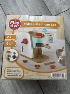 Wooden Coffee Machine Set - Picture 1 of 5