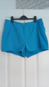 Landsend ladies lined swin shorts in turquoise blue size 18 - Picture 1 of 4