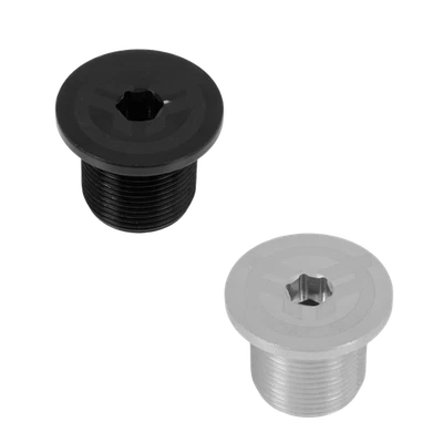 Federal BMX Gabel Schraube Topbolt Top Cap schwarz / Silber M24