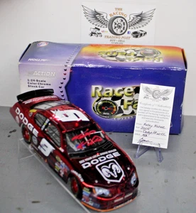 2005 Kasey Kahne Dodge 1st Win Color 1/24 Action Race Fans Diecast Autographed - Picture 1 of 2