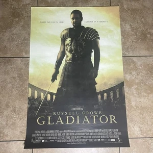 Póster de la película Gladiator vintage 2000 original 24x36 pulgadas Russell Crowe de colección - Imagen 1 de 12