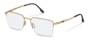 Rodenstock R7152 D000 gold, olive 55/19/140 Men's Eyewear Frame - Picture 1 of 1
