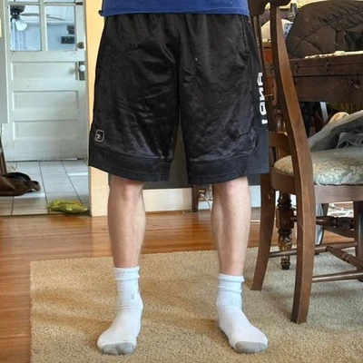 Pantalones cortos de malla de baloncesto Y2K para hombre AND1 TALLA M Foto 1 de 4