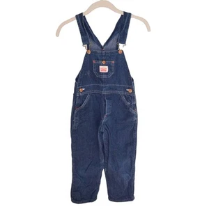 Kids Vintage Denim Overalls Size 4T-5 - Picture 1 of 3