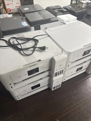 Epson EcoTank ET-2760 Color Inkjet All-In-One Printer - White- For Parts/Repair - Image 1 of 3