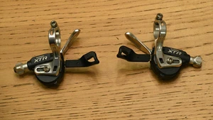 SHIMANO XTR SHIFTERS M970 SL-M970 9 SPEED 9X3 GEAR LEVERS BIKE MTB CYCLING - Picture 1 of 15