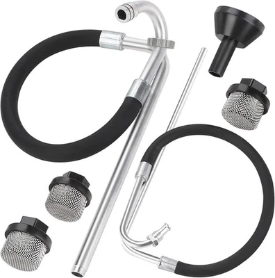 Juego de manguera de succión y línea de reflujo de acero inoxidable para pulverizador sin aire Graco 390-695 Foto 1 de 4