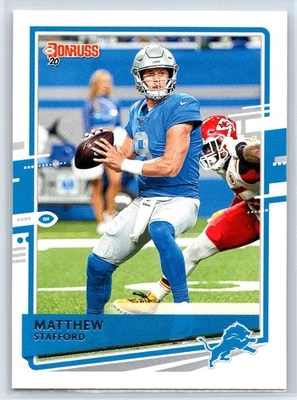 2020 Donruss Matthew Stafford Detroit Lions #96 - Image 1 of 2