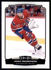2022-23 UD O-Pee-Chee OPC Base #91 Josh Anderson - Montreal Canadiens