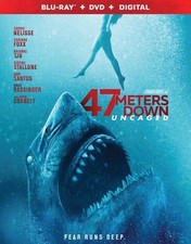 47 Meters Down: Uncaged (2019) [Blu-ray],Excellent DVD, Davi Santos,Khylin Rhamb