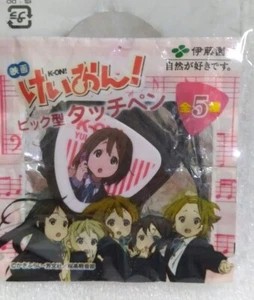 ITOEN K-On Hirasawa Yui Guitar Pick Touch Pen Strap Japan Anime - Picture 1 of 3