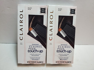 2-Clairol Root Touch-Up Powder Instantly Covers Roots & Defines Brows, BLACK