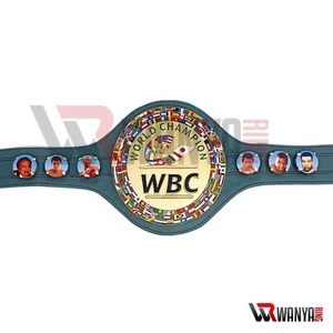 WBC Replica Belt World Boxing Champion 2mm Brass Plate Adult WBO IBF IBO - Picture 1 of 13