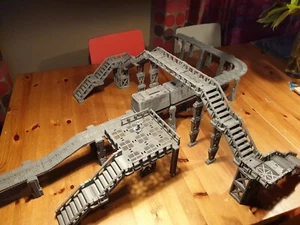 Estación de tren de ciencia ficción - 28 mm Infinity wargaming terreno. - Imagen 1 de 13