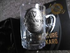 Guinness Official Merchandise Miniature Glass Tankard Storehouse Exclusive New