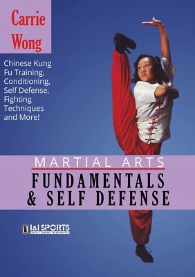 Martial Arts Fundamentals & Self Defense, Kung Fu Fighting DVD Carrie Wong  - Image 1 of 2