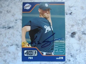 Padres Eric Cyr Signed Autographed 2002 Upper Deck 40 Man Nr.Mint - Picture 1 of 1