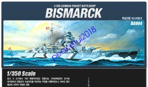 Academy AC14109 1/350 GERMAN BATTLESHIP BISMARCK model kit - Picture 1 of 3